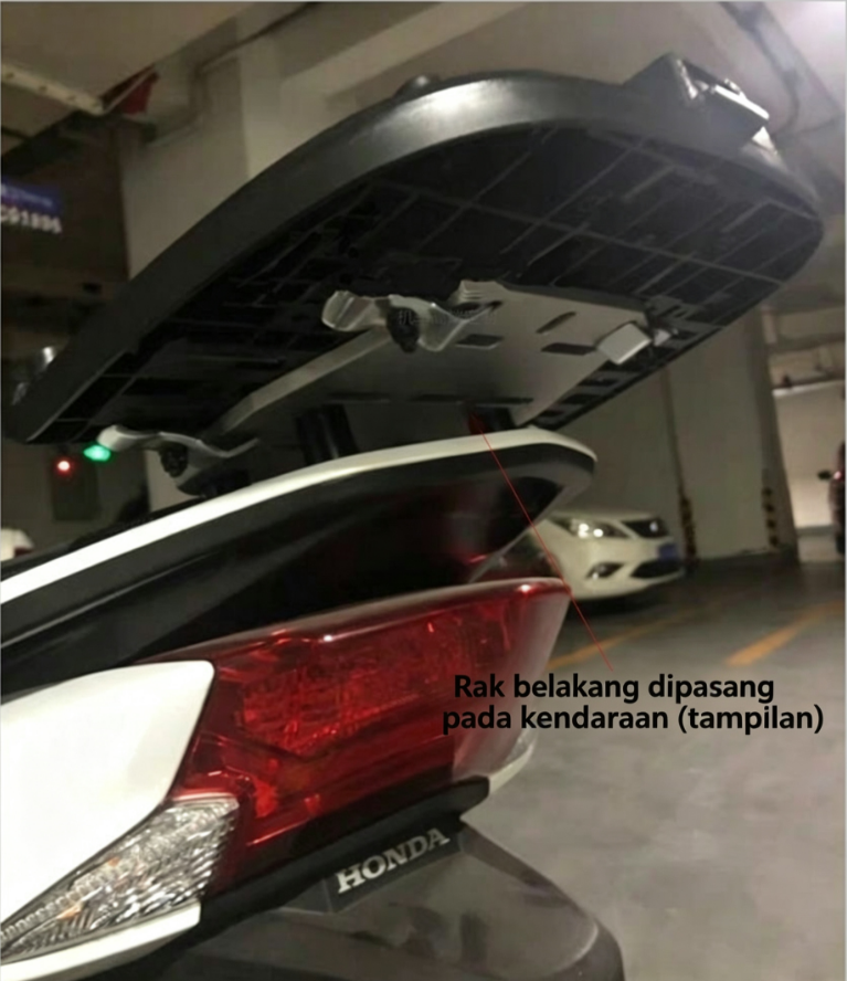Rak Bagasi Belakang CNC Honda PCX125 PCX150 2014-2020 | Anti Karat