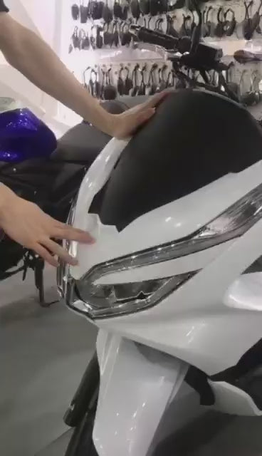 Spion Motor Black Series Honda PCX150 | Set Kiri Kanan + Bracket